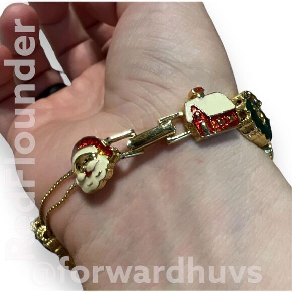 Vintage Christmas Bracelet - Picture 4 of 9